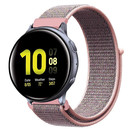 Strap-it® Strap-it Samsung Galaxy Watch Active / Active 2 Armband Nylon (Rosa Sand)
