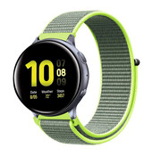 Strap-it® Samsung Galaxy Watch Active / Active 2 Armband Nylon (Fluoreszierend)