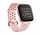 Strap-it Fitbit Versa / Versa 2 Silikonband mit Löchern (Rosa)