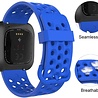 Strap-it® Strap-it Fitbit Versa / Versa 2 Silikonband mit Löchern (Blau) Strap-it® Strap-it Fitbit Versa / Versa 2 Silikonband mit Löchern (Blau)