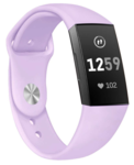 Strap-it® Strap-it Fitbit Charge 3 Sportarmband (Lavendel)