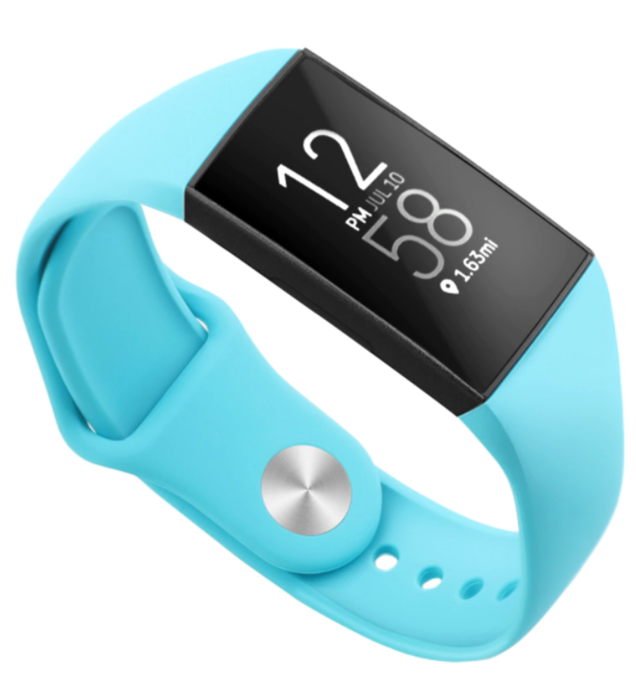Strap-it® Strap-it Fitbit Charge 3 Sportarmband (Blaues Meer) Strap-it® Strap-it Fitbit Charge 3 Sportarmband (Blaues Meer)