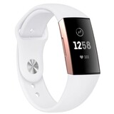 Strap-it® Fitbit Charge 4 Sportarmband (Weiß) Strap-it® Fitbit Charge 4 Sportarmband (Weiß)