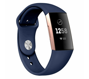 Strap-it® Fitbit Charge 4 Sportarmband (Dunkelblau) Strap-it® Fitbit Charge 4 Sportarmband (Dunkelblau)