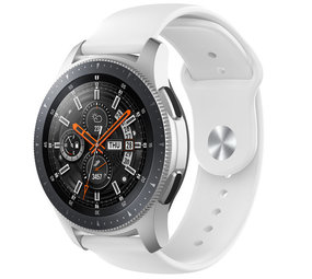 Strap-it® Samsung Galaxy Watch 46mm Sportarmband (Weiß) Strap-it® Samsung Galaxy Watch 46mm Sportarmband (Weiß)