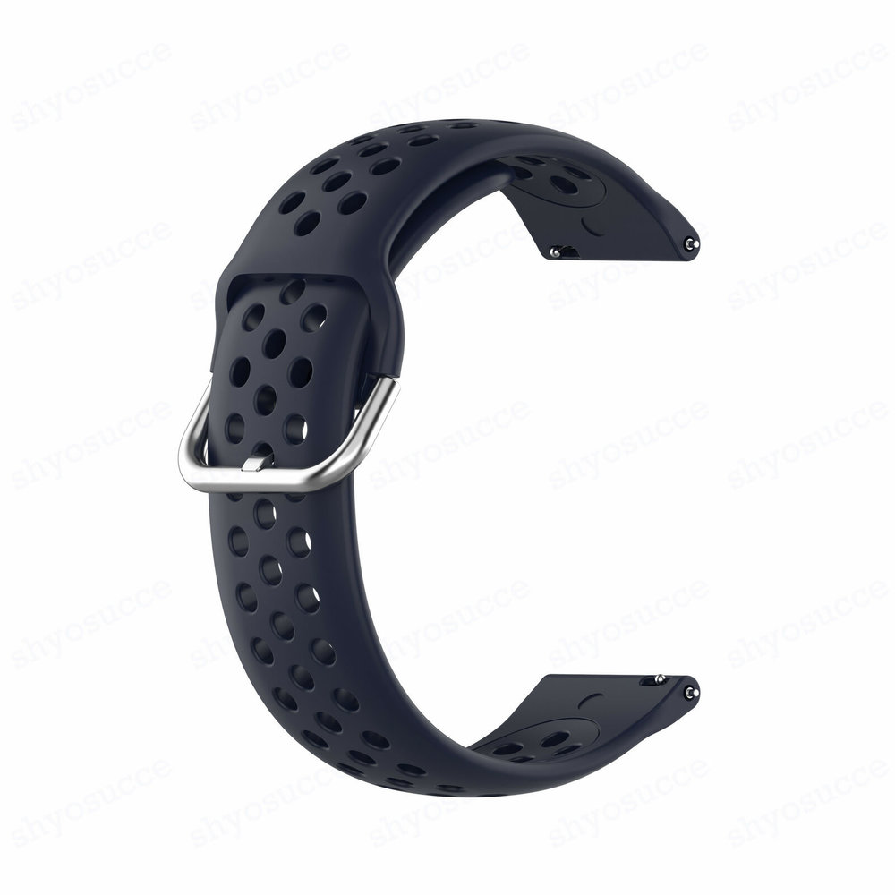 Strap-it® Strap-it Garmin Vivoactive 3 Silikonarmband mit Löchern (Dunkelblau) Strap-it® Strap-it Garmin Vivoactive 3 Silikonarmband mit Löchern (Dunkelblau)
