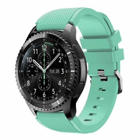 Strap-it® Strap-it Samsung Gear S3 Classic / Frontier Armband Silikon (Aqua)