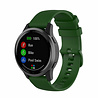 Strap-it® Strap-it Garmin Vivoactive 4s Armband Silikon - 40mm - Armeegrün Strap-it® Strap-it Garmin Vivoactive 4s Armband Silikon - 40mm - Armeegrün