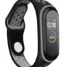 Strap-it® Strap-it Xiaomi Mi Band 3 / 4 Sportarmband (Schwarz / Grau) Strap-it® Strap-it Xiaomi Mi Band 3 / 4 Sportarmband (Schwarz / Grau)