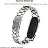 Strap-it® Strap-it Xiaomi Mi Band 5 Gliederarmband (Silber) Strap-it® Strap-it Xiaomi Mi Band 5 Gliederarmband (Silber)