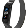Strap-it® Strap-it Xiaomi Mi band 5 Milanese Armband (Schwarz) Strap-it® Strap-it Xiaomi Mi band 5 Milanese Armband (Schwarz)