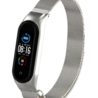 Strap-it® Strap-it Xiaomi Mi band 5 Milanese Armband (Silber) Strap-it® Strap-it Xiaomi Mi band 5 Milanese Armband (Silber)