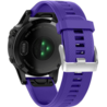 Strap-it® Strap-it Garmin Fenix 5 (Plus) / 6 (Pro) Armband Silikon (Lila) Strap-it® Strap-it Garmin Fenix 5 (Plus) / 6 (Pro) Armband Silikon (Lila)