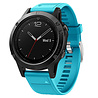 Strap-it® Strap-it Garmin Fenix 5 (Plus) / 6 (Pro) Armband Silikon (Hellblau) Strap-it® Strap-it Garmin Fenix 5 (Plus) / 6 (Pro) Armband Silikon (Hellblau)