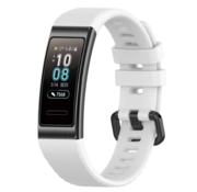 Strap-it® Huawei Band 3 / 4 Pro Armband Silikon (Weiß)