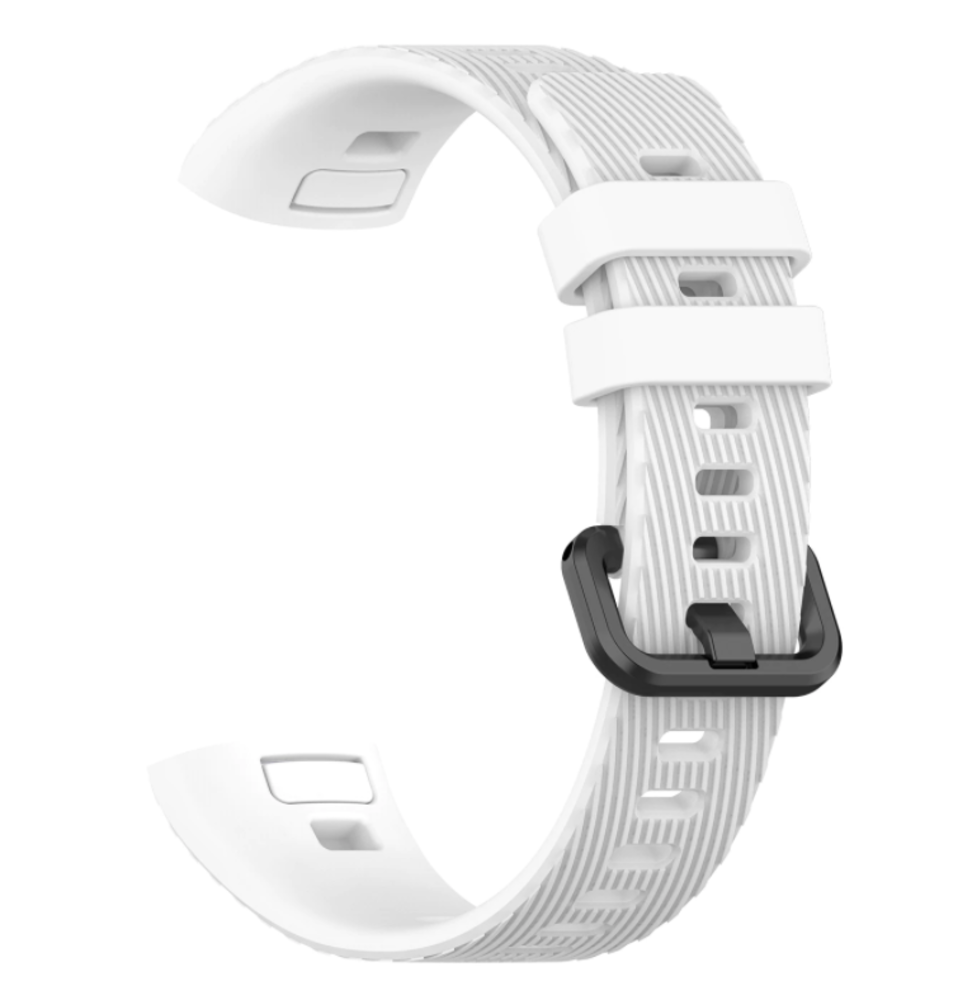 Strap-it® Strap-it Huawei Band 3 / 4 Pro Armband Silikon (Weiß) Strap-it® Strap-it Huawei Band 3 / 4 Pro Armband Silikon (Weiß)