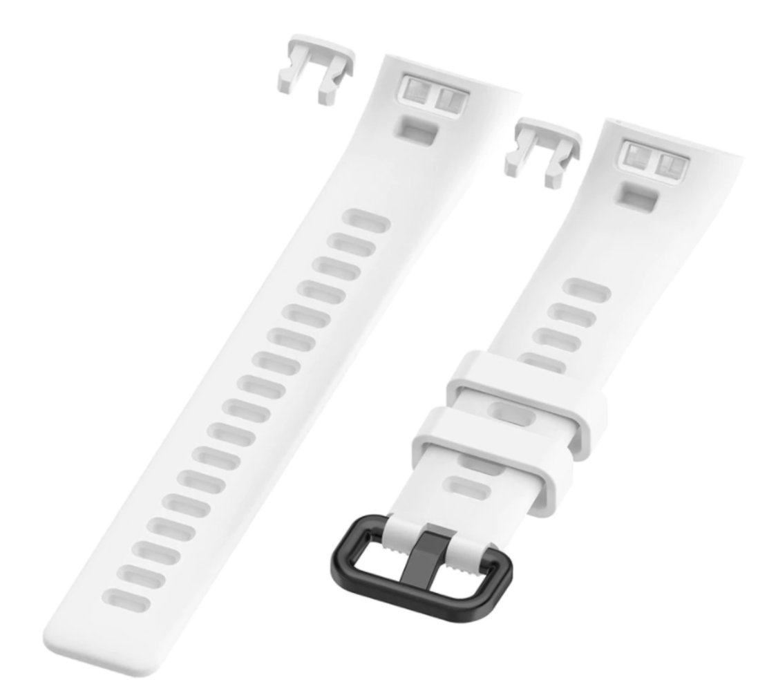 Strap-it® Strap-it Huawei Band 3 / 4 Pro Armband Silikon (Weiß) Strap-it® Strap-it Huawei Band 3 / 4 Pro Armband Silikon (Weiß)