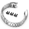 Strap-it® Strap-it Huawei Band 3 / 4 Pro Gliederarmband (Silber) Strap-it® Strap-it Huawei Band 3 / 4 Pro Gliederarmband (Silber)