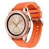 Strap-it® Strap-it Samsung Galaxy Watch 42mm Armband Silikon (Orange) Strap-it® Strap-it Samsung Galaxy Watch 42mm Armband Silikon (Orange)