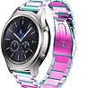 Strap-it® Strap-it Samsung Gear S3 Classic / Frontier Gliederarmband (Regenbogen) Strap-it® Strap-it Samsung Gear S3 Classic / Frontier Gliederarmband (Regenbogen)