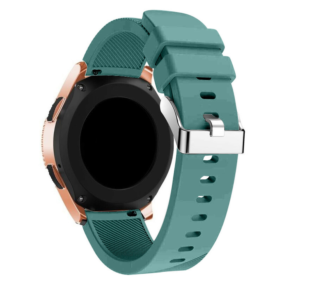 Strap-it® Strap-it Samsung Galaxy Watch 42mm Armband Silikon (Tannengrün)