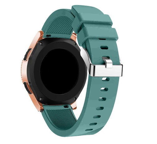 Strap-it® Strap-it Samsung Galaxy Watch 42mm Armband Silikon (Tannengrün)