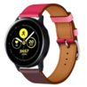 Strap-it® Strap-it Samsung Galaxy Watch Active / Active 2 Armband Leder (Leuchtend Pink / Rotbraun) Strap-it® Strap-it Samsung Galaxy Watch Active / Active 2 Armband Leder (Leuchtend Pink / Rotbraun)