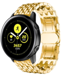 Strap-it® Strap-it Samsung Galaxy Watch Active / Active 2 Drache Gliederband (Gold)