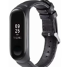 Strap-it® Strap-it Xiaomi Mi Band 5 Armband Leder (Schwarz) Strap-it® Strap-it Xiaomi Mi Band 5 Armband Leder (Schwarz)