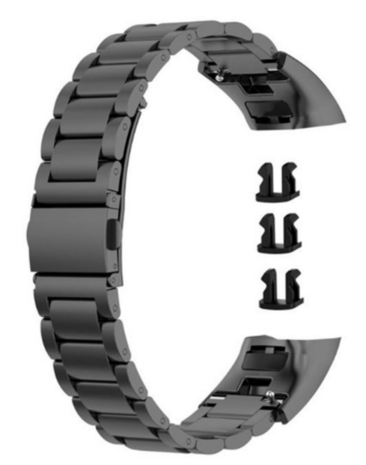 Strap-it® Strap-it Honor Band 4 / 5 Gliederarmband (Schwarz) Strap-it® Strap-it Honor Band 4 / 5 Gliederarmband (Schwarz)