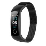 Strap-it® Honor Band 4 / 5 Milanese Armband (Schwarz) Strap-it® Honor Band 4 / 5 Milanese Armband (Schwarz)