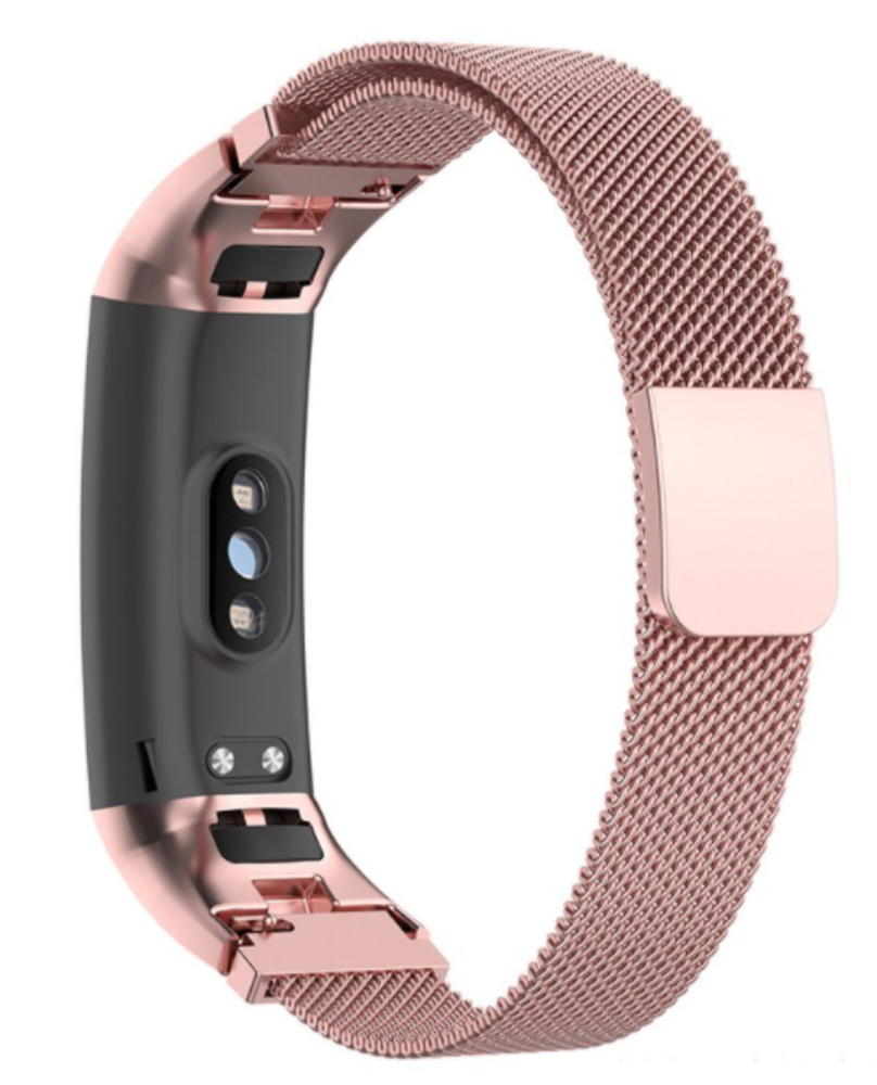 Strap-it® Strap-it Honor Band 4 / 5 Milanese Armband (Rosa) Strap-it® Strap-it Honor Band 4 / 5 Milanese Armband (Rosa)