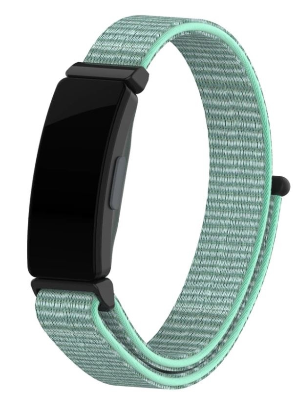 Fitbit Inspire (HR) / Inspire 2 Nylon Armband (Aqua