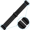 Strap-it® Strap-it Fitbit Versa 3 Stahlband (Schwarz) Strap-it® Strap-it Fitbit Versa 3 Stahlband (Schwarz)