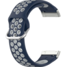 Strap-it® Strap-it Fitbit Versa 3 Sportarmband (Blau / Grau) Strap-it® Strap-it Fitbit Versa 3 Sportarmband (Blau / Grau)