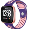 Strap-it® Strap-it Fitbit Versa / Versa 2 Sportarmband (Lila / Rosa) Strap-it® Strap-it Fitbit Versa / Versa 2 Sportarmband (Lila / Rosa)
