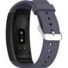 Strap-it® Strap-it Samsung Gear Fit 2 (Pro) Armband Silikon (Grau Blau) Strap-it® Strap-it Samsung Gear Fit 2 (Pro) Armband Silikon (Grau Blau)