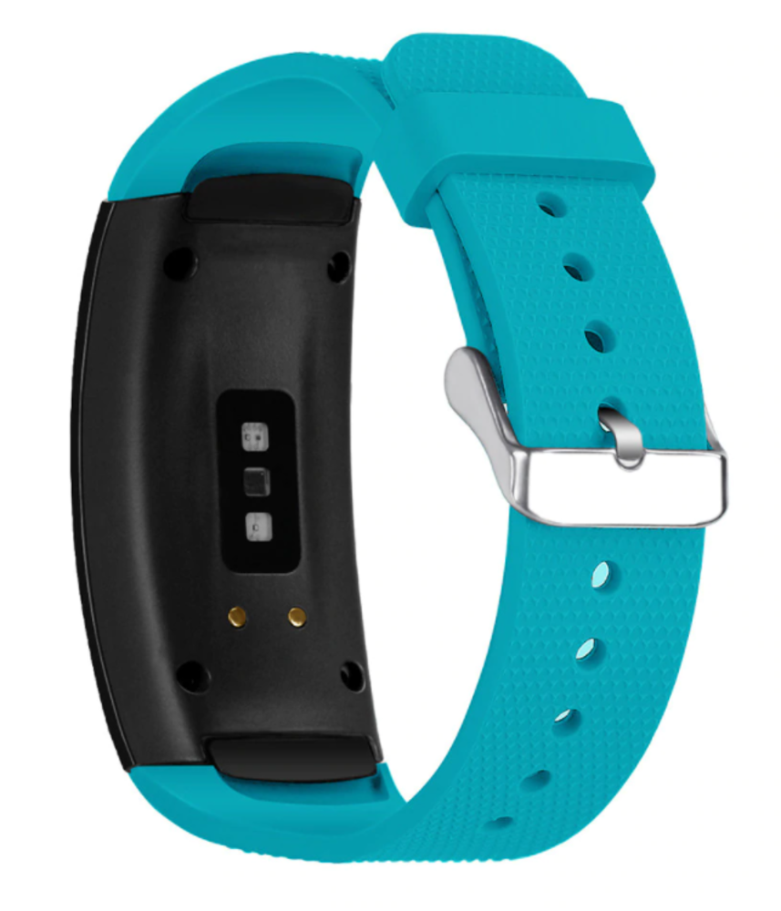 Strap-it® Strap-it Samsung Gear Fit 2 (Pro) Armband Silikon (Aqua) Strap-it® Strap-it Samsung Gear Fit 2 (Pro) Armband Silikon (Aqua)