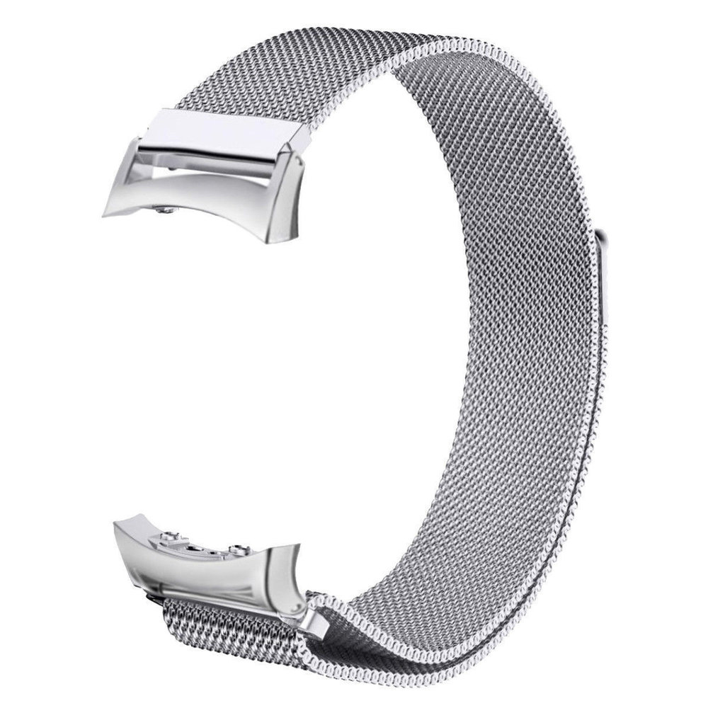 Strap-it® Strap-it Samsung Gear Fit 2 (Pro) Milanese Armband (Silber) Strap-it® Strap-it Samsung Gear Fit 2 (Pro) Milanese Armband (Silber)