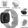 Strap-it® Strap-it Fitbit Versa 3 Silikonband mit Löchern (Grau) Strap-it® Strap-it Fitbit Versa 3 Silikonband mit Löchern (Grau)