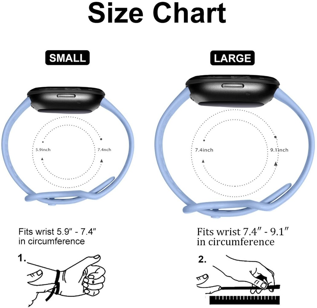 Strap-it® Strap-it Fitbit Versa 3 Silikonband mit Löchern (Lila) Strap-it® Strap-it Fitbit Versa 3 Silikonband mit Löchern (Lila)