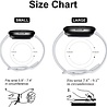 Strap-it® Strap-it Fitbit Sense Silikonband mit Löchern (Weiß) Strap-it® Strap-it Fitbit Sense Silikonband mit Löchern (Weiß)