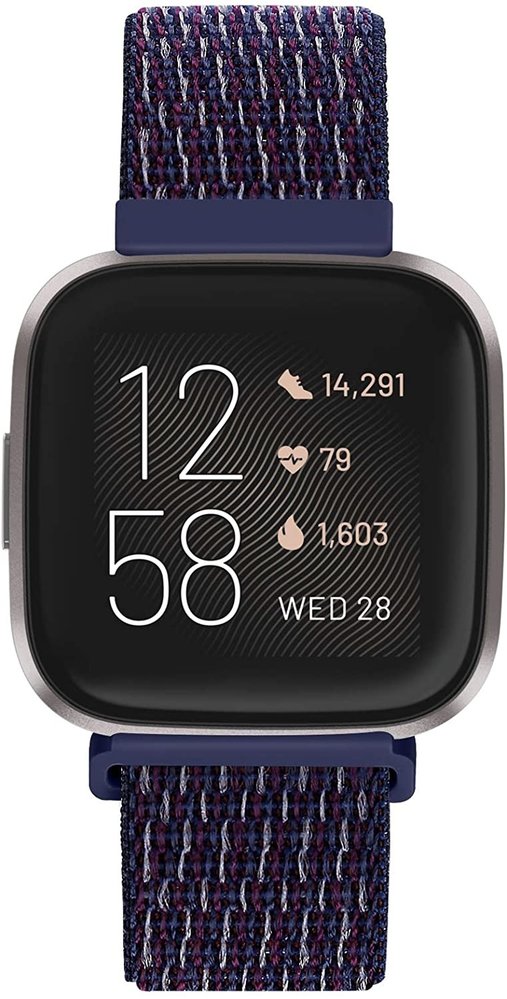 Strap-it® Strap-it Fitbit Sense Nylon Armband (Indigoblau) Strap-it® Strap-it Fitbit Sense Nylon Armband (Indigoblau)