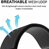 Strap-it® Strap-it Xiaomi Amazfit GTR 2 Milanese Armband (Schwarz) Strap-it® Strap-it Xiaomi Amazfit GTR 2 Milanese Armband (Schwarz)