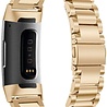 Strap-it® Strap-it Fitbit Charge 3 Gliederarmband (Gold) Strap-it® Strap-it Fitbit Charge 3 Gliederarmband (Gold)