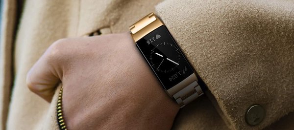 Strap-it® Strap-it Fitbit Charge 3 Gliederarmband (Gold) Strap-it® Strap-it Fitbit Charge 3 Gliederarmband (Gold)