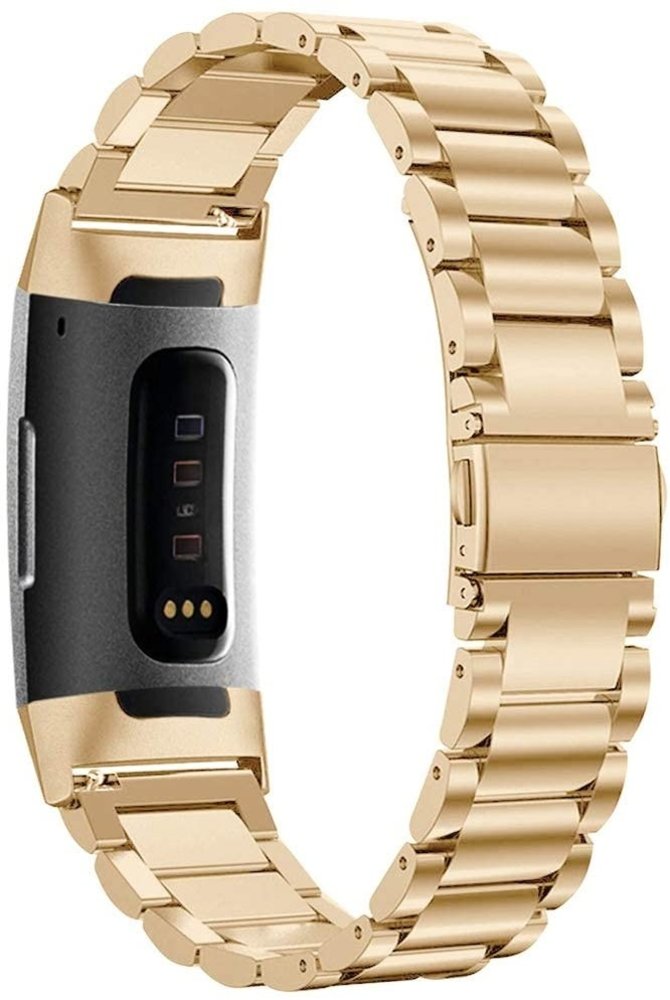 Strap-it® Strap-it Fitbit Charge 4 Gliederarmband (Gold) Strap-it® Strap-it Fitbit Charge 4 Gliederarmband (Gold)