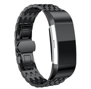 Strap-it® Fitbit Charge 3 Drache Gliederarmband (Schwarz)