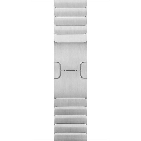 Strap-it® Strap-it Apple Watch Metallarmband (Silber)