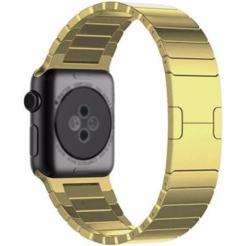 Strap-it® Strap-it Apple Watch Metallarmband (Gold)